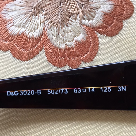 Dolce & Gabbana Tortoise Shell Sunglasses - Picture 8 of 8